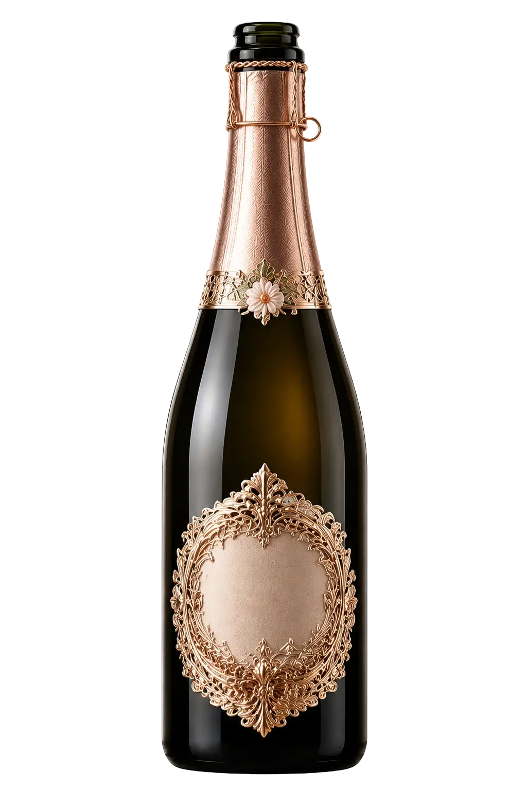 Champagne bottle
