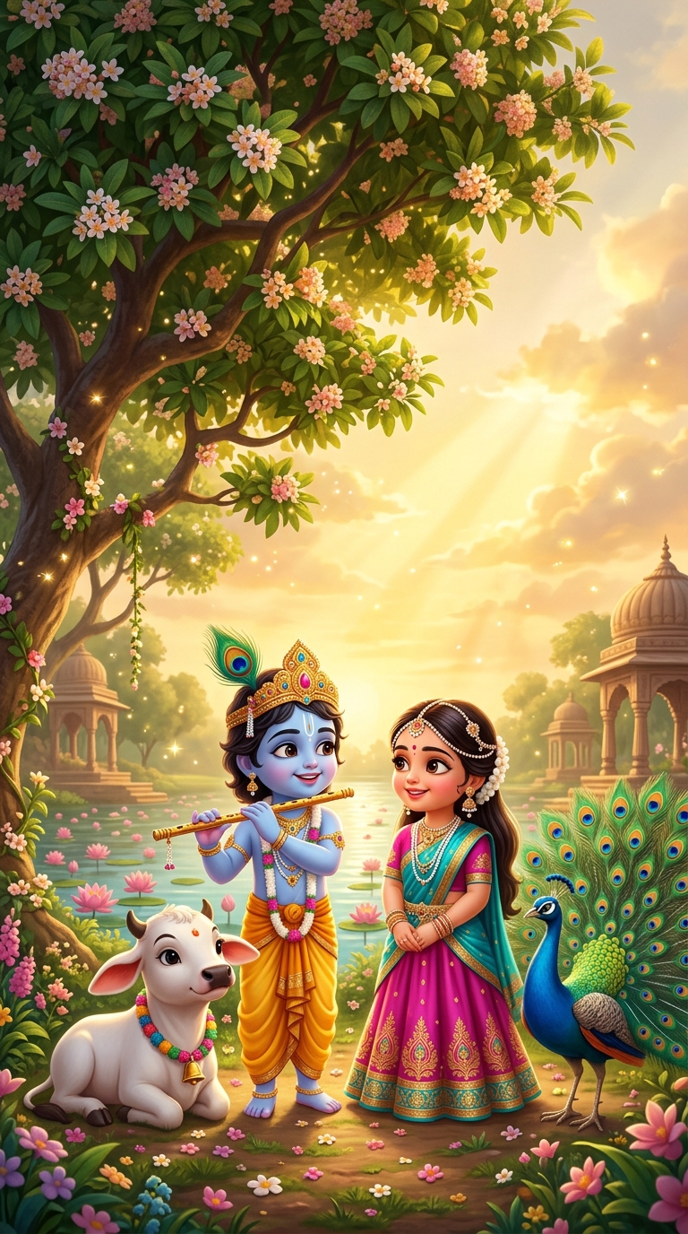 Radha Krishna Welcome