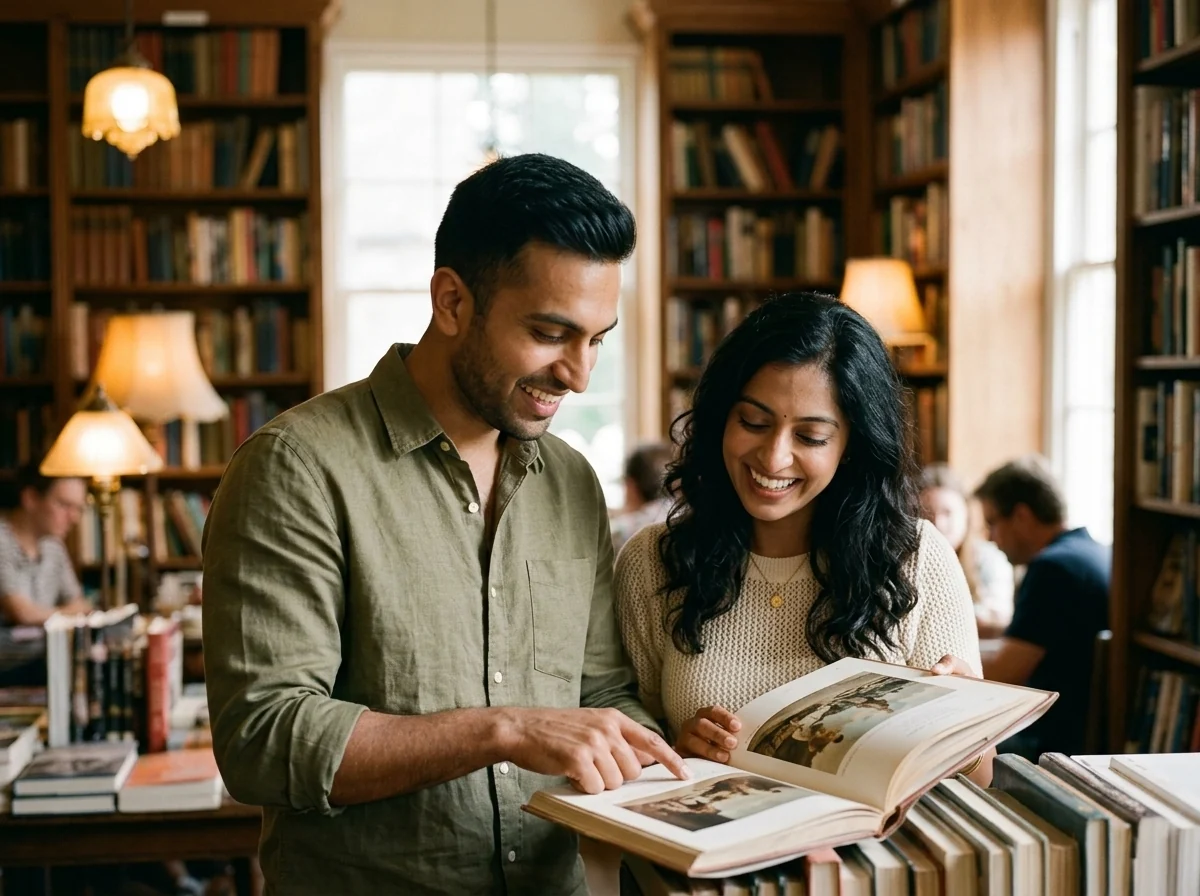 Cozy Bookstore Conversations